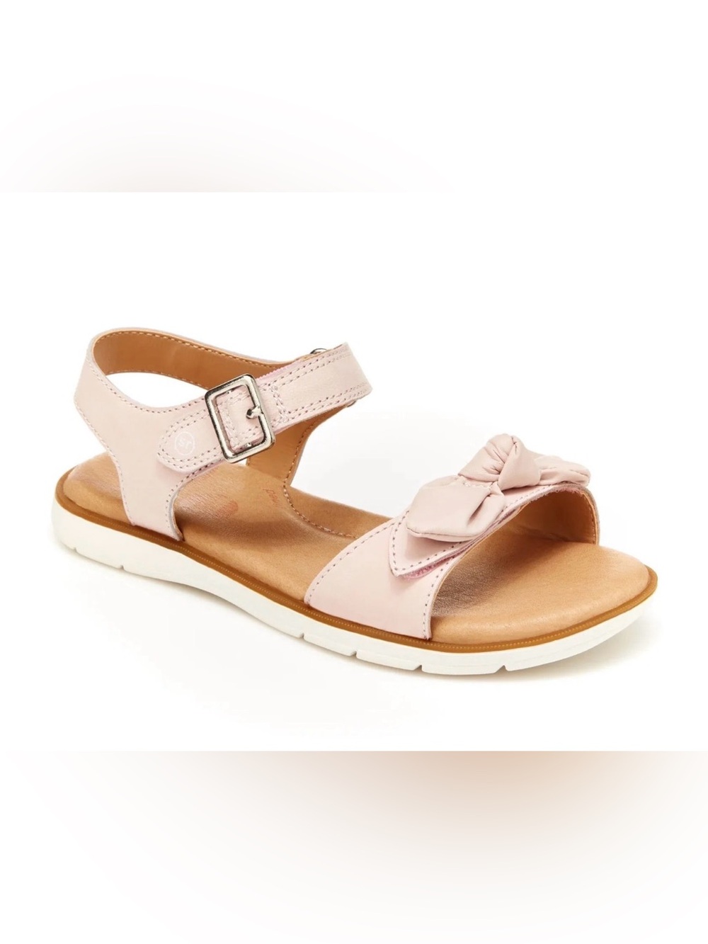 Stride Rite - Whitney- Girls Light Pink Leather Sandals